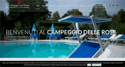 Desktop Screenshot of campeggiodellerose.com